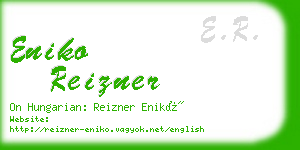 eniko reizner business card